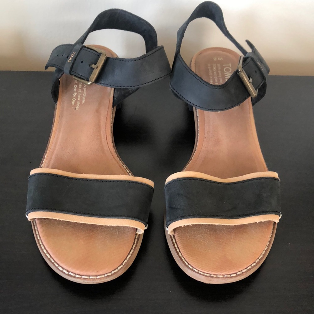 Toms Sandals with Ankle Strap